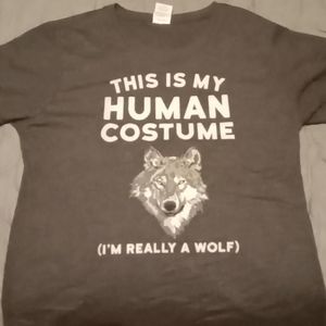 A wolf shirt